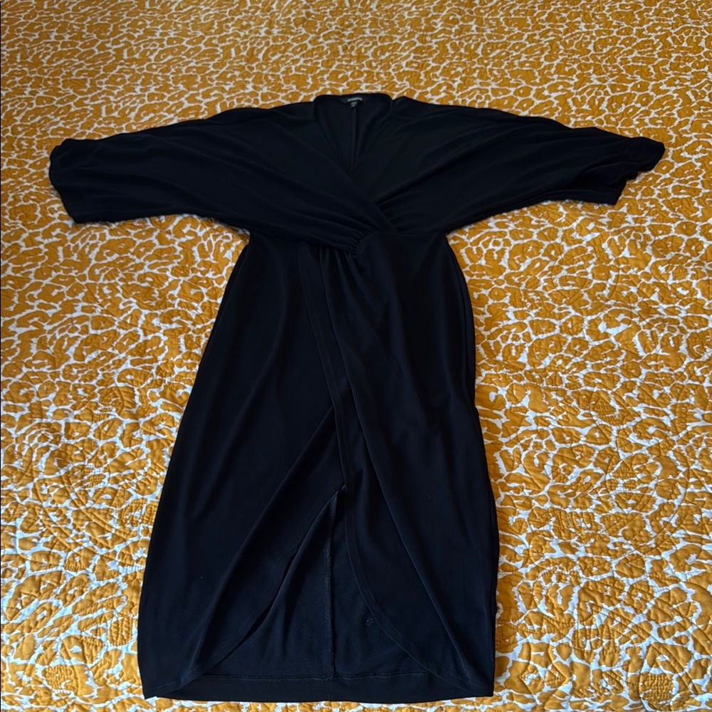 Express Black High Low Dress